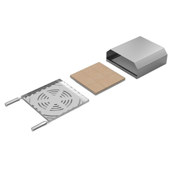 Forno Inox Multiuso P/ Churrasqueira Pizza Costela Frango - Imagem 3