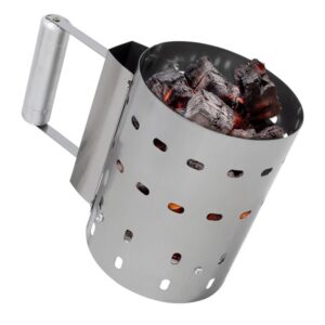 Caneca Carvão Speedfire Aço Churrasco Brasa Rapida