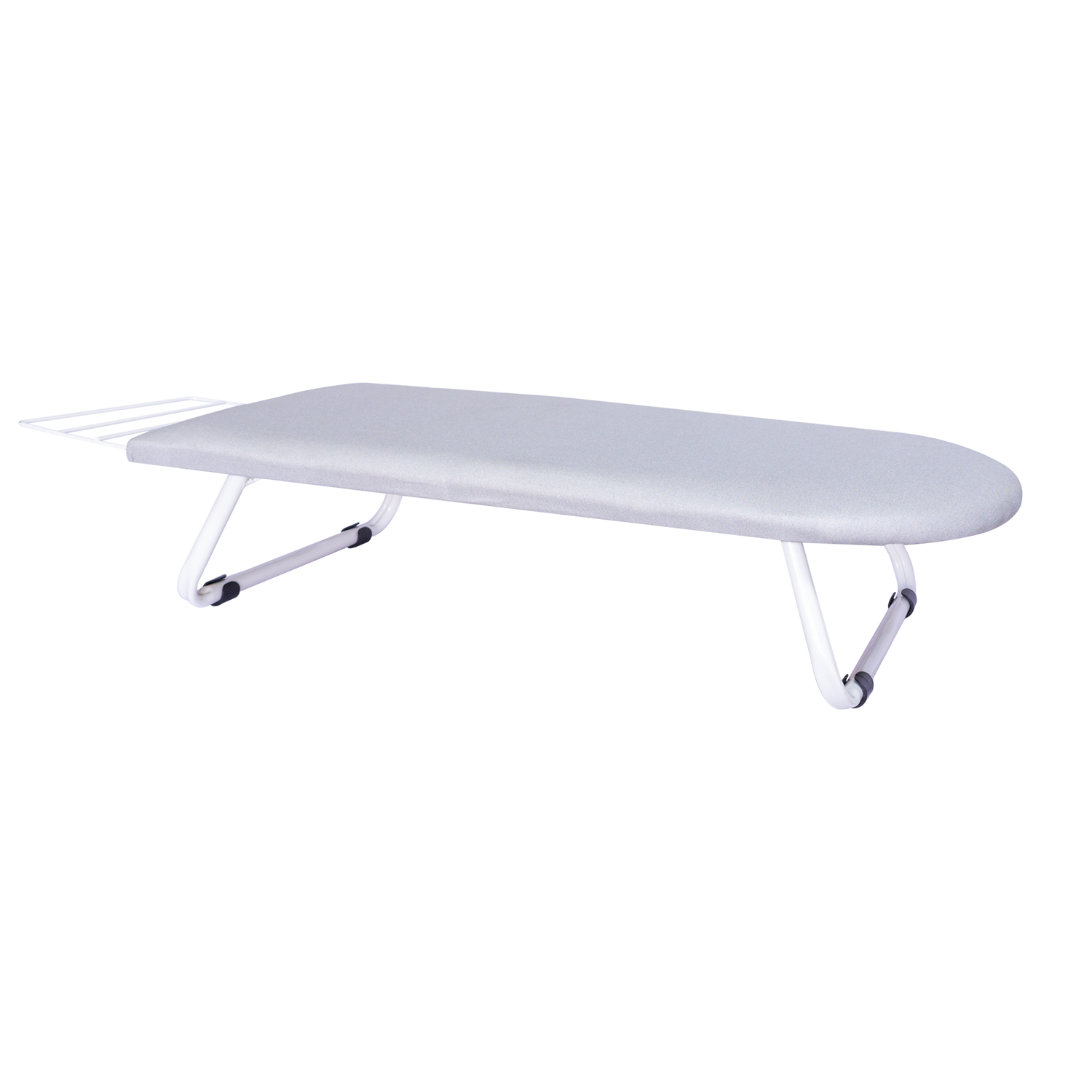 Mesa Tabua de Passar Roupa Pequena Extra Forte + Porta Ferro - Imagem 2