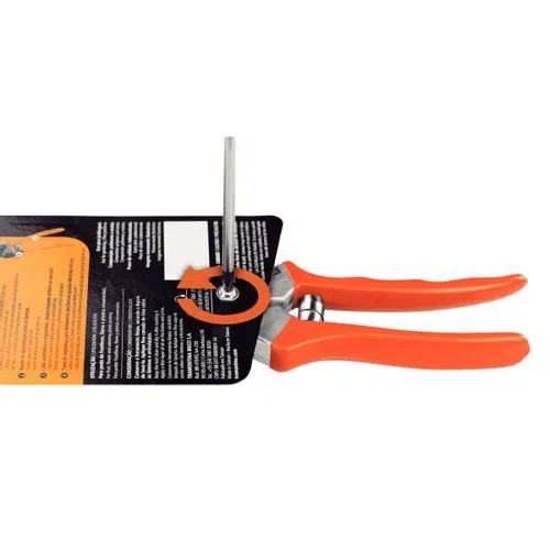 Tesoura de Poda Profissional com Lâmina Metálica e Cabo Revestido em Plástico - Tramontina - Imagem 2