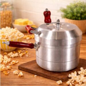 Panela Pipoqueira Profissional Alumínio Repuxado 5L