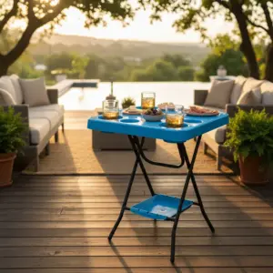 Mesa Petisqueira Dobrável