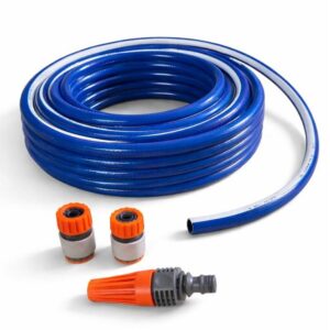 Mangueira De Jardim 20 Mt Com Kit Engate Rápido Tramontina