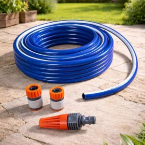 Mangueira De Jardim 20 Mt Com Kit Engate Rápido Tramontina